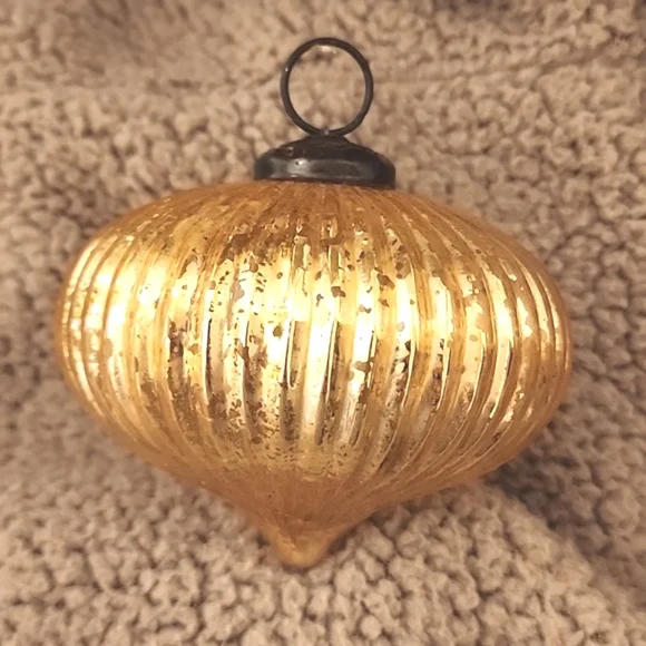 Set of 6 glass ornaments - Picture 4 of 12